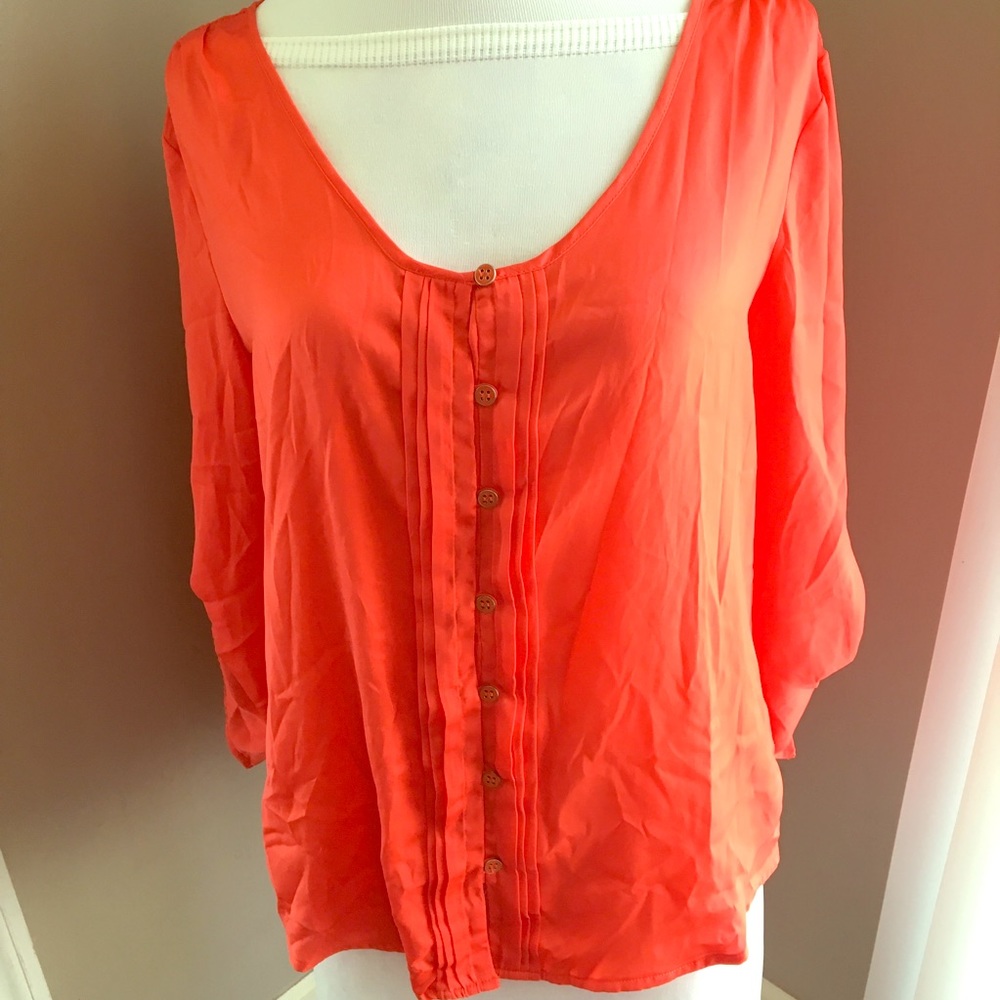 New York & Company Button Down Blouse